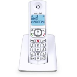 Alcatel F530 Teléfono Inalámbrico Sin Contestador, Gran Pantalla Retroiluminada, Manos Libres, Directorio 50 Contactos, Función VIP, Gris Precio: 36.58999949. SKU: B16QSXHM78