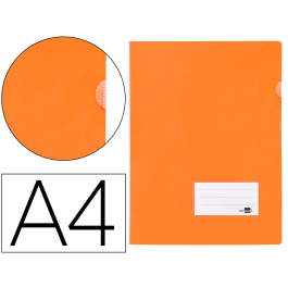 Liderpapel Carpeta Dossier Uñero A4 Naranja Fluor Opaco Polipropileno Precio: 6.50000021. SKU: B1KF244WTE