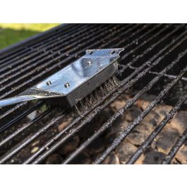 Algon Bbq Cepillo para Limpiar Barbacoa de Acero, 44 cm x 6.5 cm x 3 cm (12 Unidades)