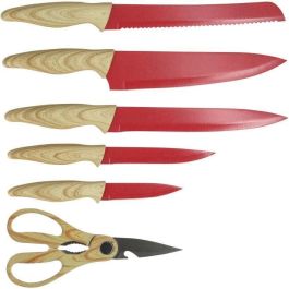 Bloque de cuchillos de 6 piezas - MENASTYL - 5041061 - Hoja de cerámica - Polipropileno - Magenta Bloque de cuchillos de 6 piezas - MENASTYL - 5041061 - Hoja de cerámica - Polipropileno - Magenta