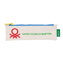 Estuche Escolar Benetton Topitos Blanco (20 x 6 x 1 cm) Precio: 4.49999968. SKU: S4308005