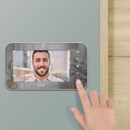 Videoportero con cable 7 - AVIDSEN - 112291 - Efecto espejo con apertura de cancela Videoportero con cable 7 - AVIDSEN - 112291 - Efecto espejo con apertura de cancela