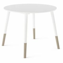 Demeyere AUC1703287645149 Conjunto FIMIANA 1 mesa + 2 sillas, estilo escandinavo, Blanco mate / Roble Kronberg Demeyere AUC1703287645149 Conjunto FIMIANA 1 mesa + 2 sillas, estilo escandinavo, Blanco mate / Roble Kronberg
