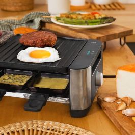 Raclette Cecotec 16000 Inox Mixgrill Negro