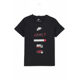 Camiseta de Manga Corta Infantil Nike Brandmark Stack Negro 2XL Precio: 21.7679. SKU: B1FYZ5EF5H