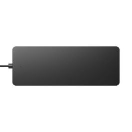 HP Universal USB-C Multiport Hub con 7 Puertos, Doble Pantalla 4K (HDMI 2.0, DisplayPort 1.2) y Power Passthrough para PC