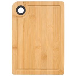 Day Tabla Cortar Madera Bambú con Anillo Silicona Negra 28x20x1 cm Precio: 4.49999968. SKU: B1AAETYBJ9
