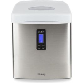 Máquina de hielo H.KoeNIG Kube - KB15 - 3.3 L - 3 tamaños de cubitos de hielo - Gris