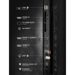 Hisense 55E77Q PRO Smart TV 4K QLED 55" (139cm) Negro