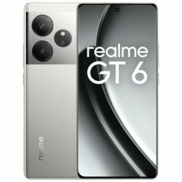 Smartphone Realme GT6 16GB/ 512GB/ 6.78"/ 5G/ Plata Fundida Smartphone Realme GT6 16GB/ 512GB/ 6.78"/ 5G/ Plata Fundida