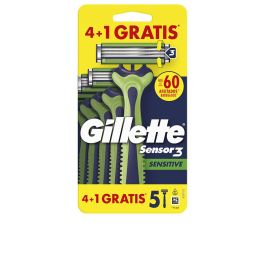 Gillette Sensor3 Sensitive Cuchilla Afeitar Desechable 5 Unidades Precio: 5.7838. SKU: B19H2DXFPP