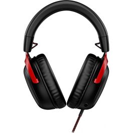 HyperX Cloud III Gaming Headset 7.1 Sound DTS Headphone:X Spatial Sound Over-Ear – Negro/Rojo