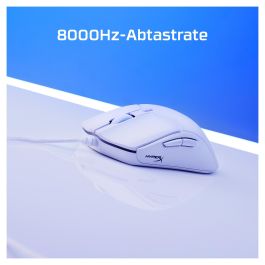 HyperX Mouse Pulsefire Haste 2 Wired 6N0A8AA Ratón Gaming Blanco 26000 DPI 8000 Hz