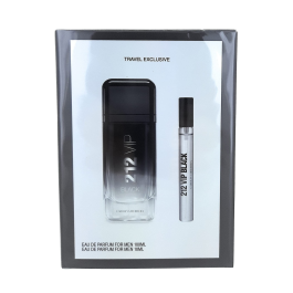 Carolina Herrera 212 Vip Black Eau De Parfum Spray para Hombre 110 mL Travel Set Precio: 132.88999966. SKU: B15542SXXB