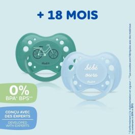 Dodie ES6 Chupetes Anatómicos para Bebés, +18 meses, Pack de 3 unidades Dodie ES6 Chupetes Anatómicos para Bebés, +18 meses, Pack de 3 unidades