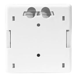 Logilink Caja de Superficie 2 Conectores RJ45 Cat.6a Apantallado, 10 Gigabit Ethernet, PoE/PoE+, 500 MHz, para Cable Redondo