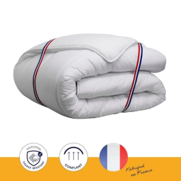 Dodo Vancouver Duvet Cálido 240 x 260 cm Blanco - Fabricación Francesa