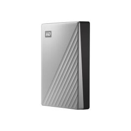 Western Digital WD Disco Duro Externo Portátil 5 TB Cifrado AES 256 bits USB 3.1 USB-C Plata