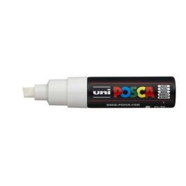 POSCA PC-8K Marcador No Permanente Punta Biselada 8.0 mm Blanco - Tinta Base Agua, Resistente a la Luz, Inodoro Precio: 4.79000038. SKU: B1DGFNAAST
