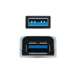 Cable Alargador Amplificador USB 3.0 Nanocable 10.01.0312/ USB Macho - USB Hembra/ 10m/ Negro