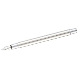 Faber Castell Pluma Estilográfica Neo Slim M Acero Inoxidable Pulido