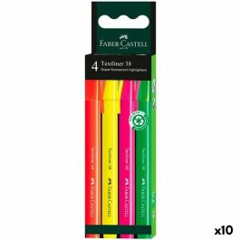 Set de Marcadores Fluorescentes Faber-Castell Textliner 38 Multicolor (10 Unidades) Precio: 32.95000005. SKU: B14FVWT24E
