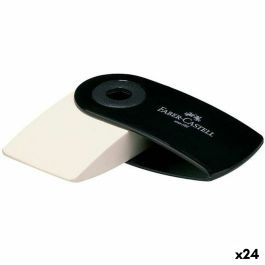 Goma de borrar Faber-Castell Sleeve Mini Funda Negro (24 Unidades)