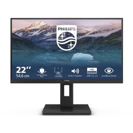 Philips 222S9JML Monitor de 21.5" Full HD VA 4ms HDMI DP USB Negro Ajuste en Altura Pivotante