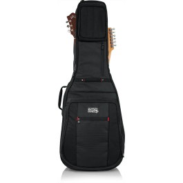 Gator Funda para Guitarra Acústica y Eléctrica "Pro Go" Negra Nailon 1239x465x312mm Precio: 226.50000043. SKU: B154Z78TNG