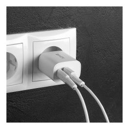 Lindy Cargador USB Tipo A y C de 20W