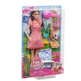 Muñeca Barbie Pink Passport Paris Hwh99 Mattel