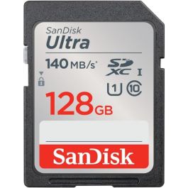 SanDisk Tarjeta de Memoria Ultra 128GB SDXC UHS-I Clase 10 - 140MB/s SDSDUNB-128G-GN6IN Precio: 23.98999966. SKU: S55159961