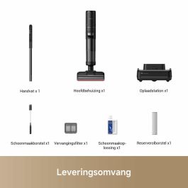 Dreame AAAOS15275 H15 Pro Aspiradora de Brazo Robótico AI DescendReach, Triple Filo, 21 kPa, Antienredos, Limpieza Cepillo Inmersivo 100 °C