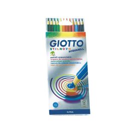 Lapices De Colores Giotto Stilnovo Acuarelables Caja De 12 Colores Surtidos