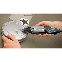 Dremel 9903 Fresa de carburo de tungsteno 3.2mm para desbaste, dar forma y alisar materiales duros: acero, plásticos, madera.