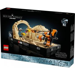 LEGO 75380 Star Wars Mos Espa Podracer Race Diorama Nave Espacial