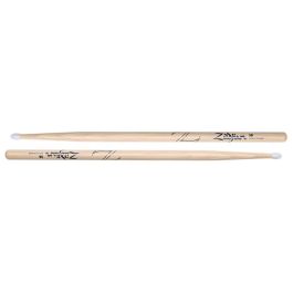Zildjian Baquetas 5B Hickory Natural con Punta de Nylon para Batería - 40.64cm de Largo