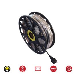 Edm Tira de LED 50m Amarillo 60 LEDs/m 4.2W/m IP44