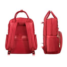 Antartik Mochila Nova 4 Compartimentos Rojo Vino 410x180x320 mm