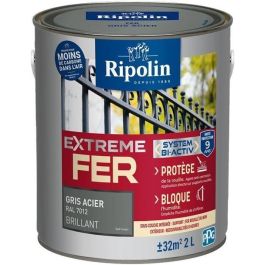 Ripolin RIP3174269077916 Gris Acero Hierro Extremo RAL 7012 Brillante 2 L Precio: 86.49999963. SKU: B13BA2H7N6