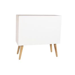 Comoda Boho DKD Home Decor Blanco Natural 35 x 80 x 80 cm Comoda Boho DKD Home Decor Blanco Natural 35 x 80 x 80 cm