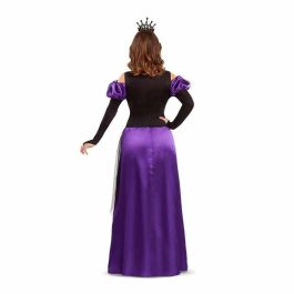 Disfraz reina medieval vestido, gargantilla y tocado talla XXL Disfraz reina medieval vestido, gargantilla y tocado talla XXL