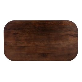 Mesa Marrón Oscuro Madera de Mango 145 X 80 X 75 cm