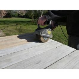 Fartools REX120C Renovador 1300W Velocidad Variable para madera, metal, piedra, hormigón, incl. cepillo de solapa y fibras sintéticas