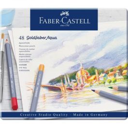 Faber-Castell 114648 Estuche de metal con 48 Lápices de colores acuarelables Goldfaber Precio: 48.50000045. SKU: B16ETZDBDE