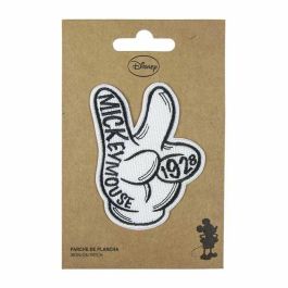 Parche Mickey Mouse Blanco 9,5 x 14,5 cm Precio: 4.49999968. SKU: S0723130