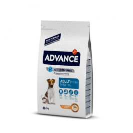 Advance mini adult chicken & rice 3kg dog pvp 15,99+snack Precio: 23.5909091. SKU: B156VAH2DX