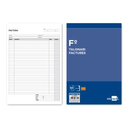 Talonario Liderpapel Facturas Folio Original Y Copia 223 Con I.V.A. Texto En Catalan 5 unidades Precio: 21.49999995. SKU: B124MLAZEV