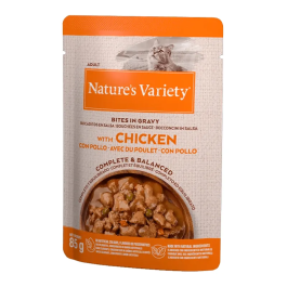 Nature'S V Bocaditos En Salsa Pollo 22x85 gr Precio: 27.159000550000002. SKU: B14LKQH43L