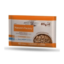 Nature'S V Bocaditos En Salsa Salmon Pollo Flowp 11x4x85 gr Precio: 36.9900003. SKU: B12M9JZPHD